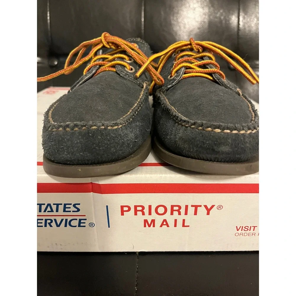 LL Bean Suede Camp Moc Shoes